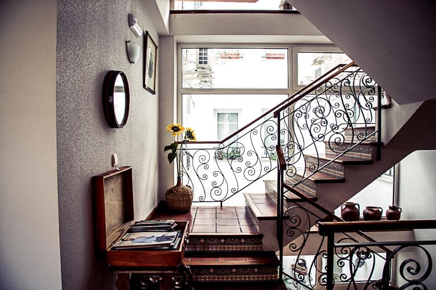 interior del hostal